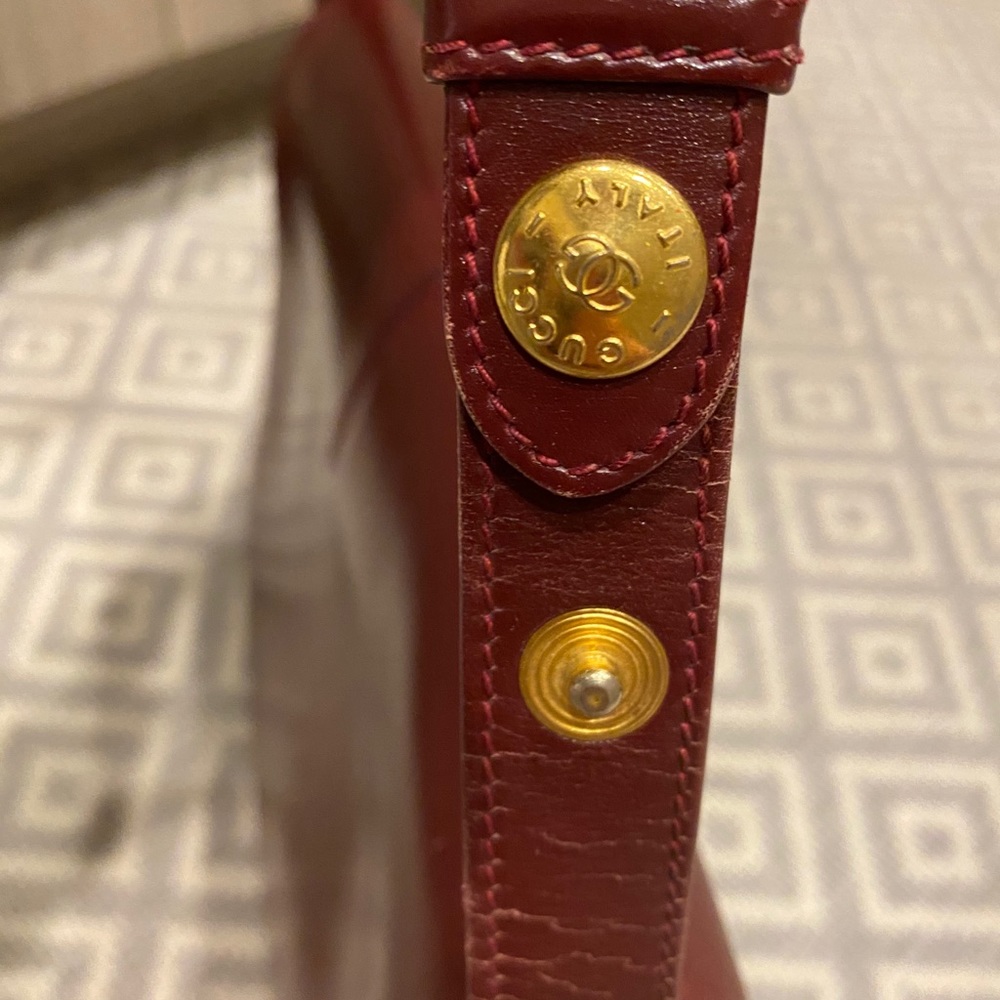 Custom painted vintage Gucci bag - Picture 3 of 6